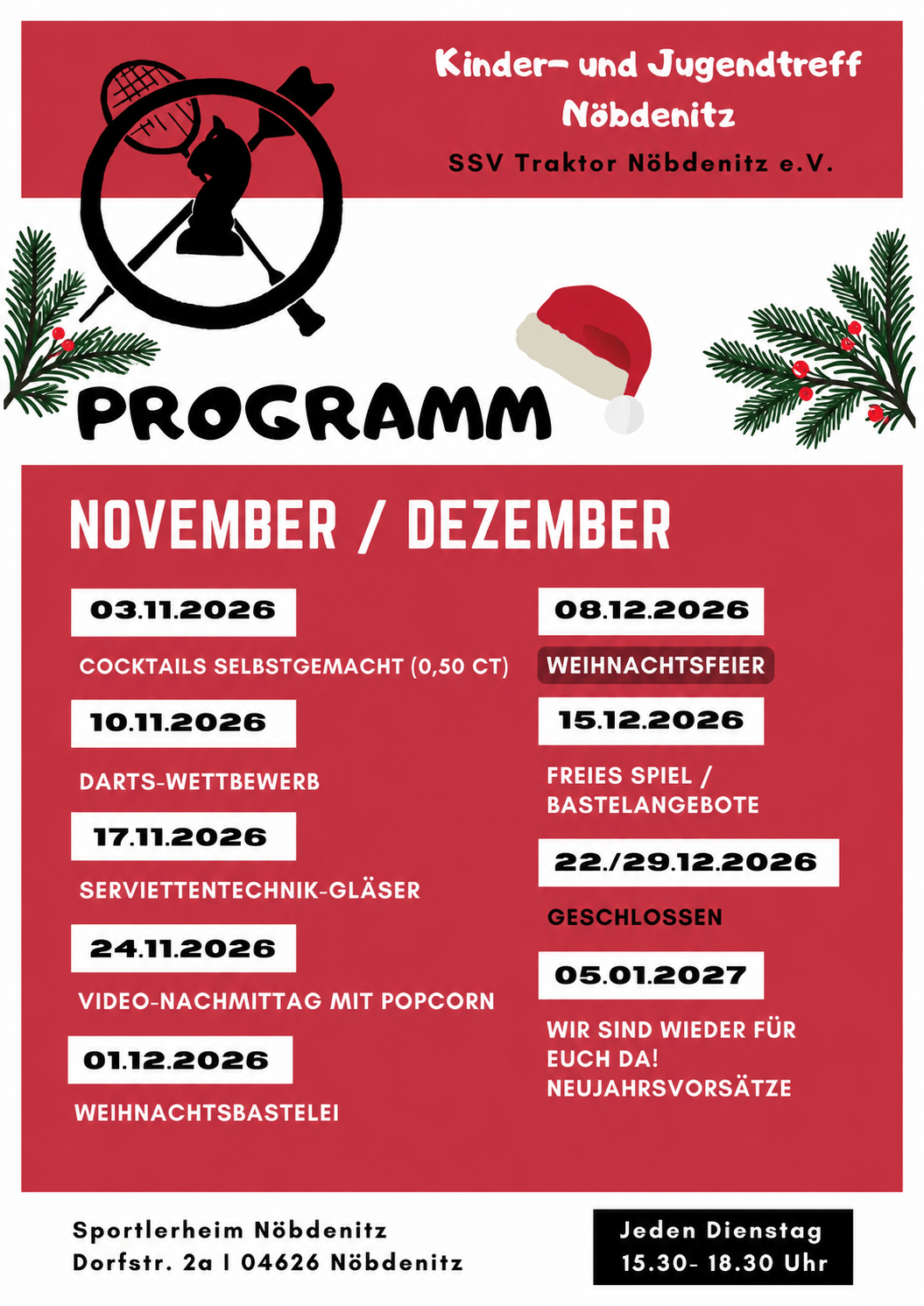 Programm November-Dzember 2026